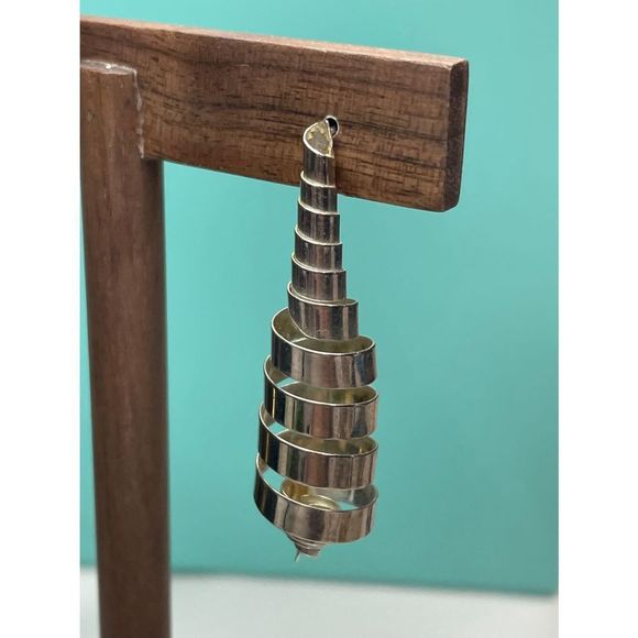 RLM STUDIOS Sterling silver swirl earrings - Picture 7 of 9